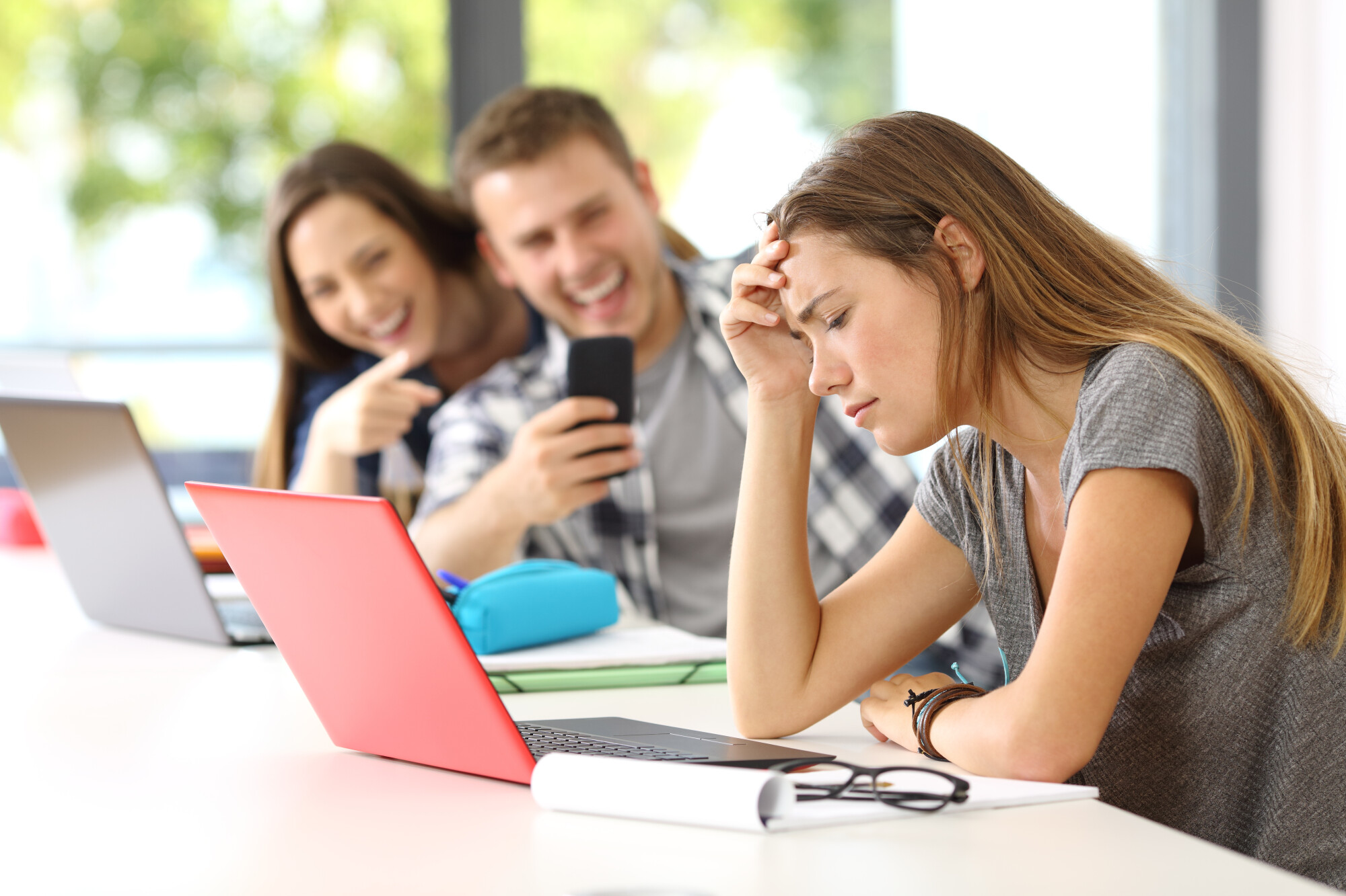 Students bullying classmate