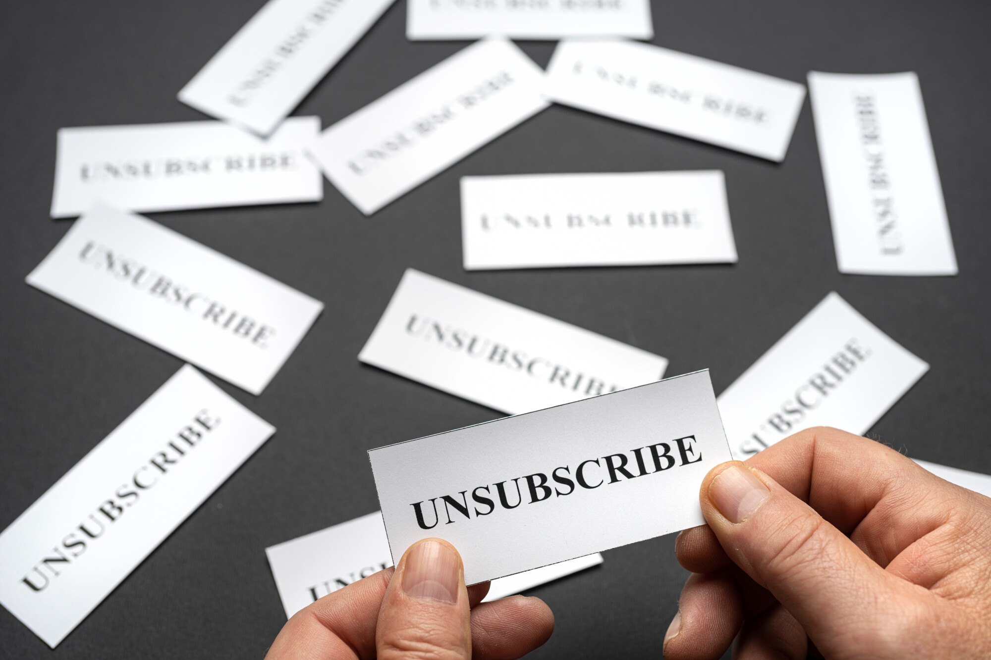 Unsubscribe