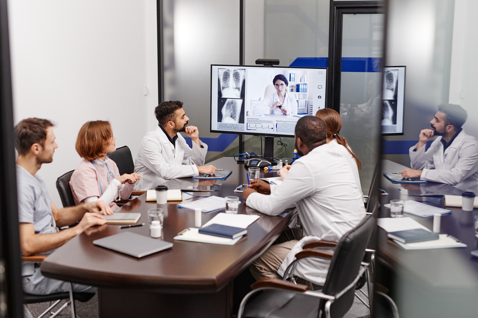 Doctor Video Call Meeting