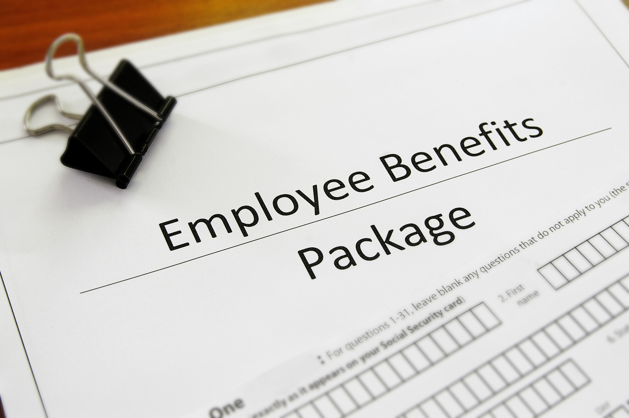 Employee Benefits Package