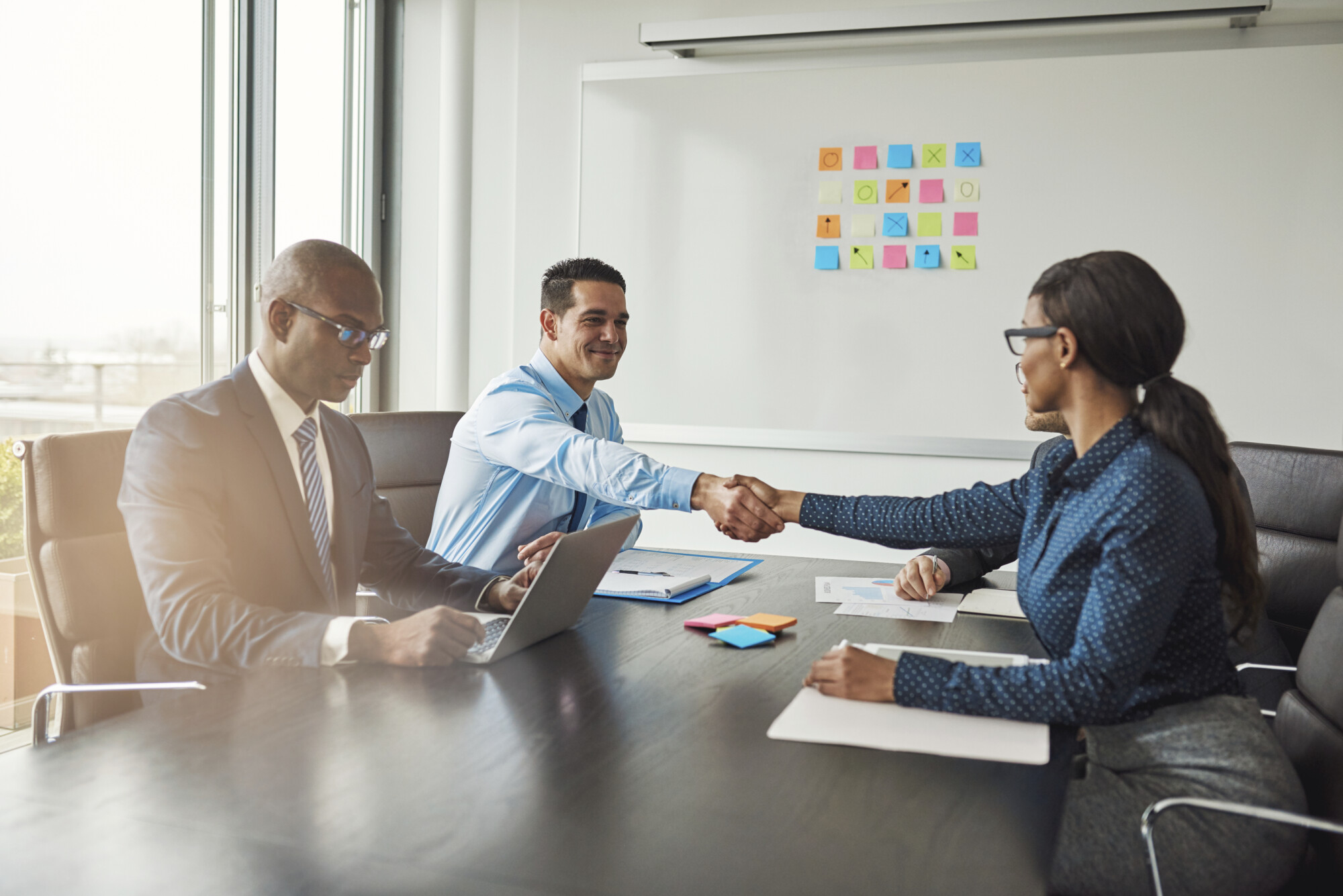 Business Deal Handshake