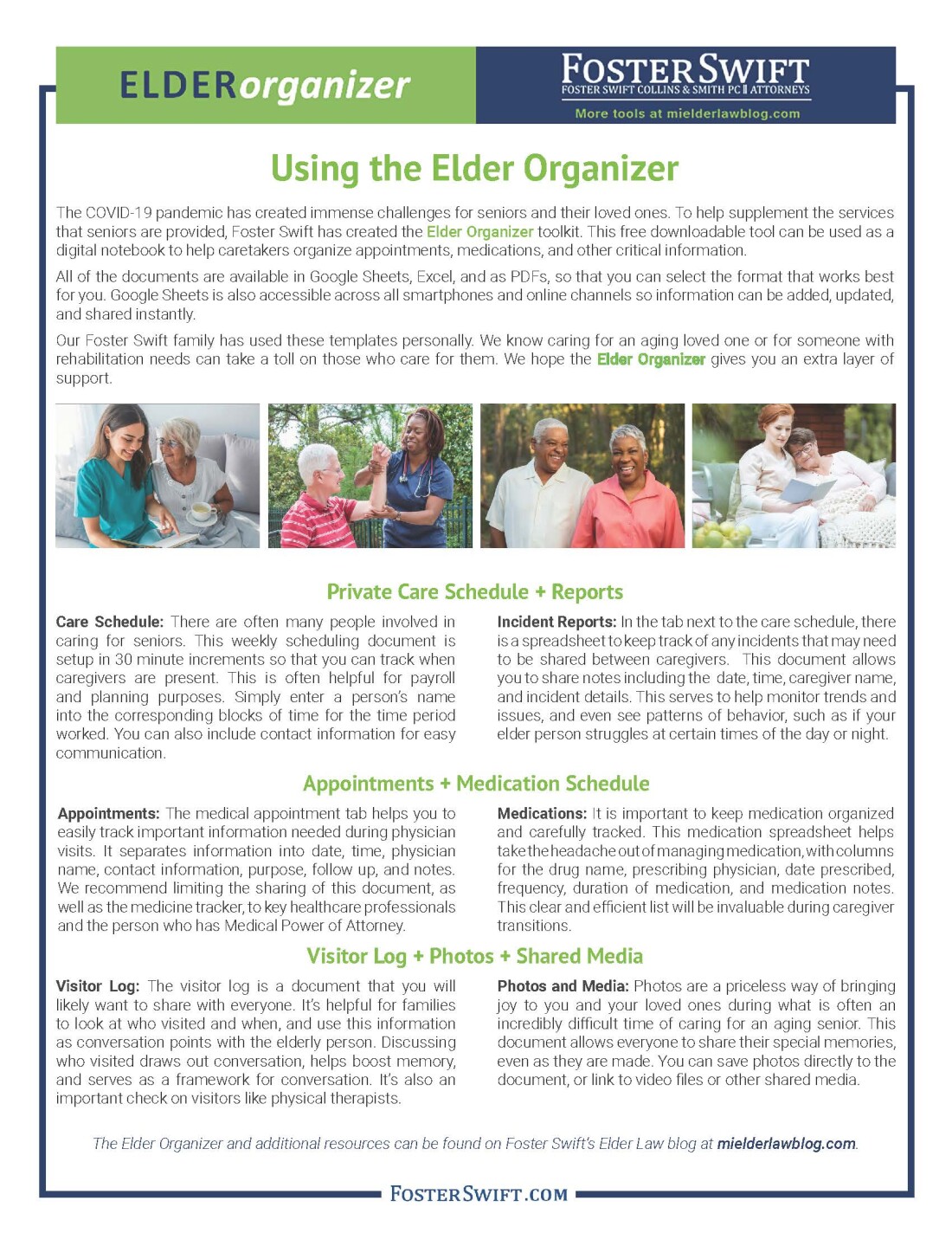 How to Use Elder Organizer