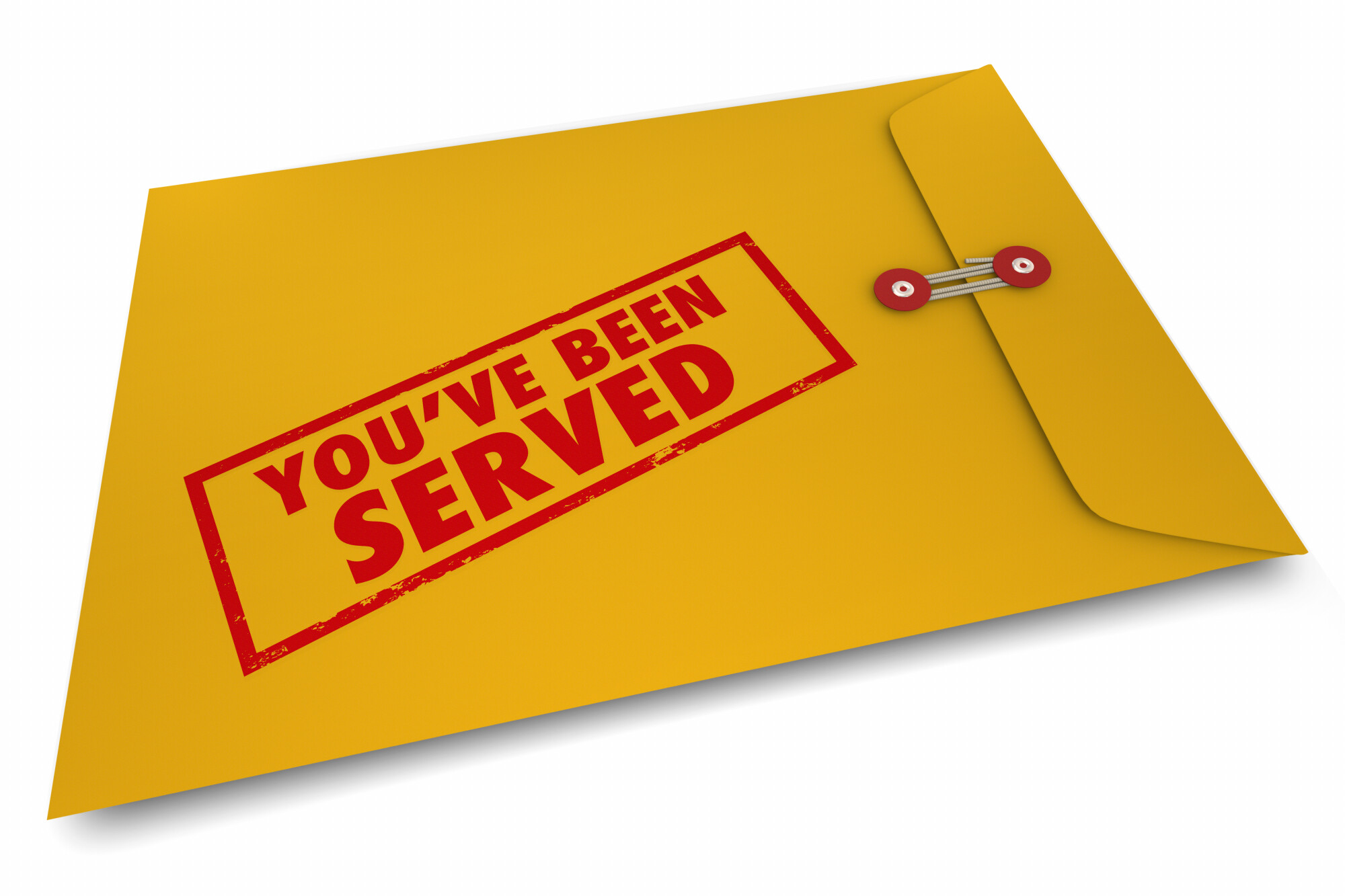 You've Been Served Envelope