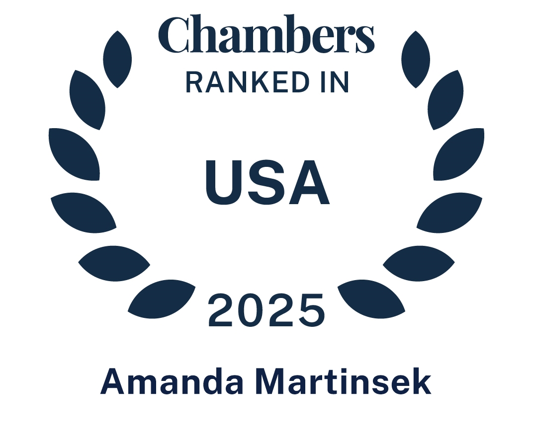 Chambers USA 2024 Ranking Logo - Amanda Martinsek