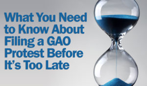 Andrew Schwartz examines the U.S. Government Accountability Office (GAO)'s deadline requirements for a contractor submitting a challenge to the terms of an agency's solicitation in a procurement. 