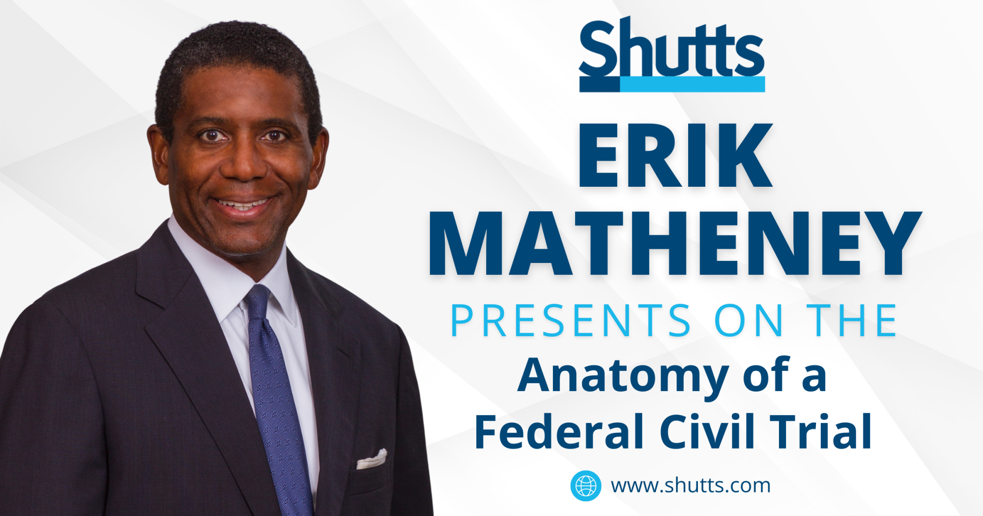Erik Matheney Presents on the Anatomy of a Federal Civil Trial