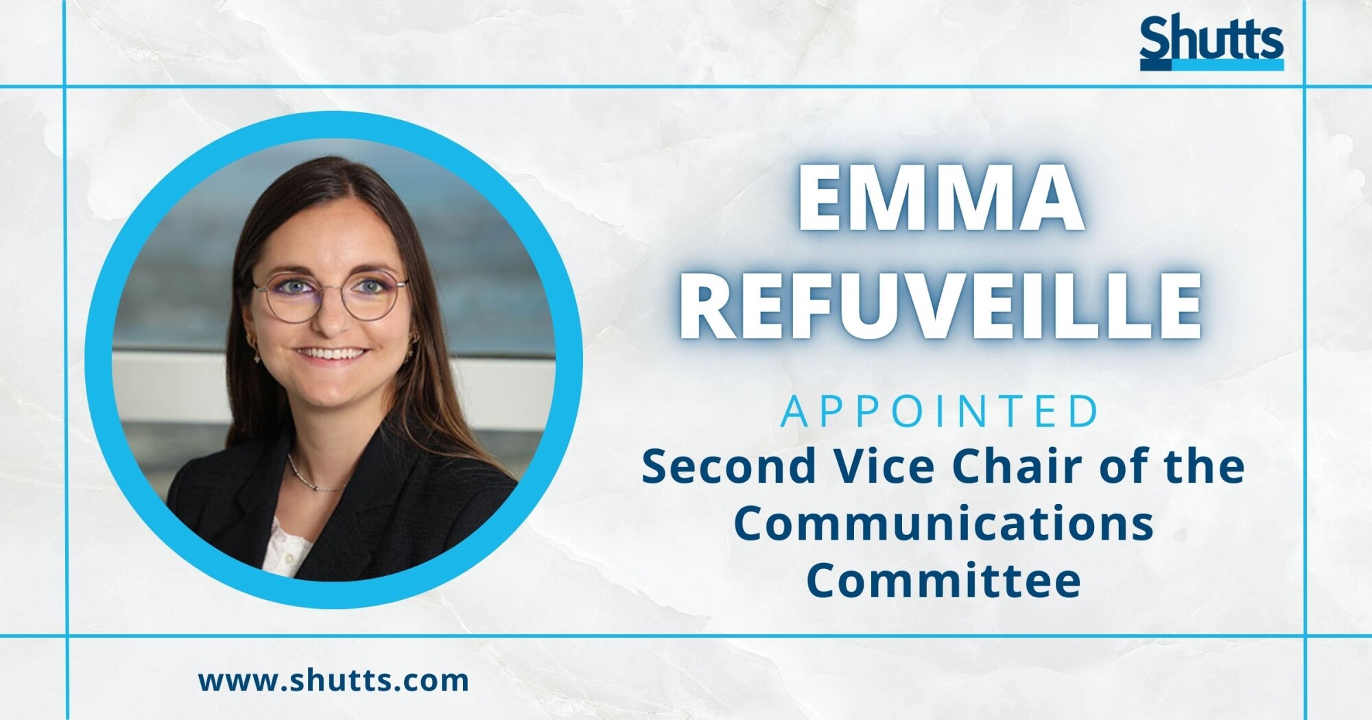 Emma Refuveille Appointed Second Vice Chair of the Communications Committee