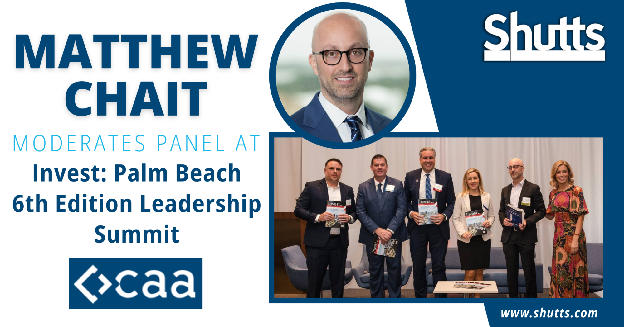 Matthew Chait Moderates Panel at Invest: Palm Beach 6th Edition Leadership Summit