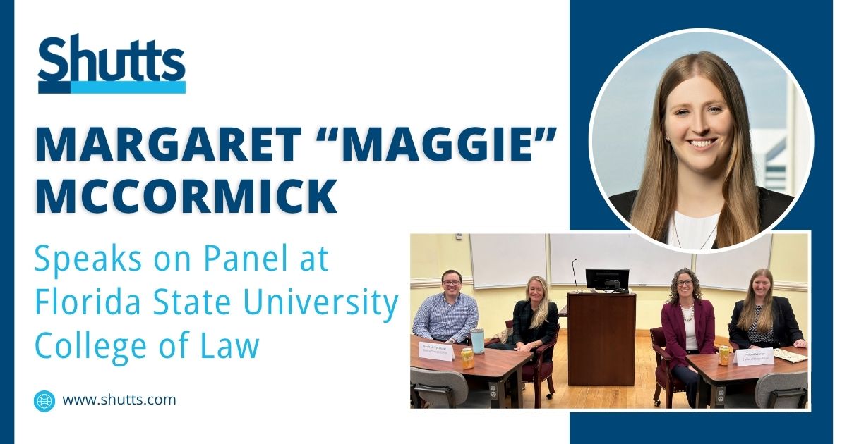 Margaret &ldquo;Maggie&rdquo; A. McCormick Speaks on Panel at Florida State University College of Law