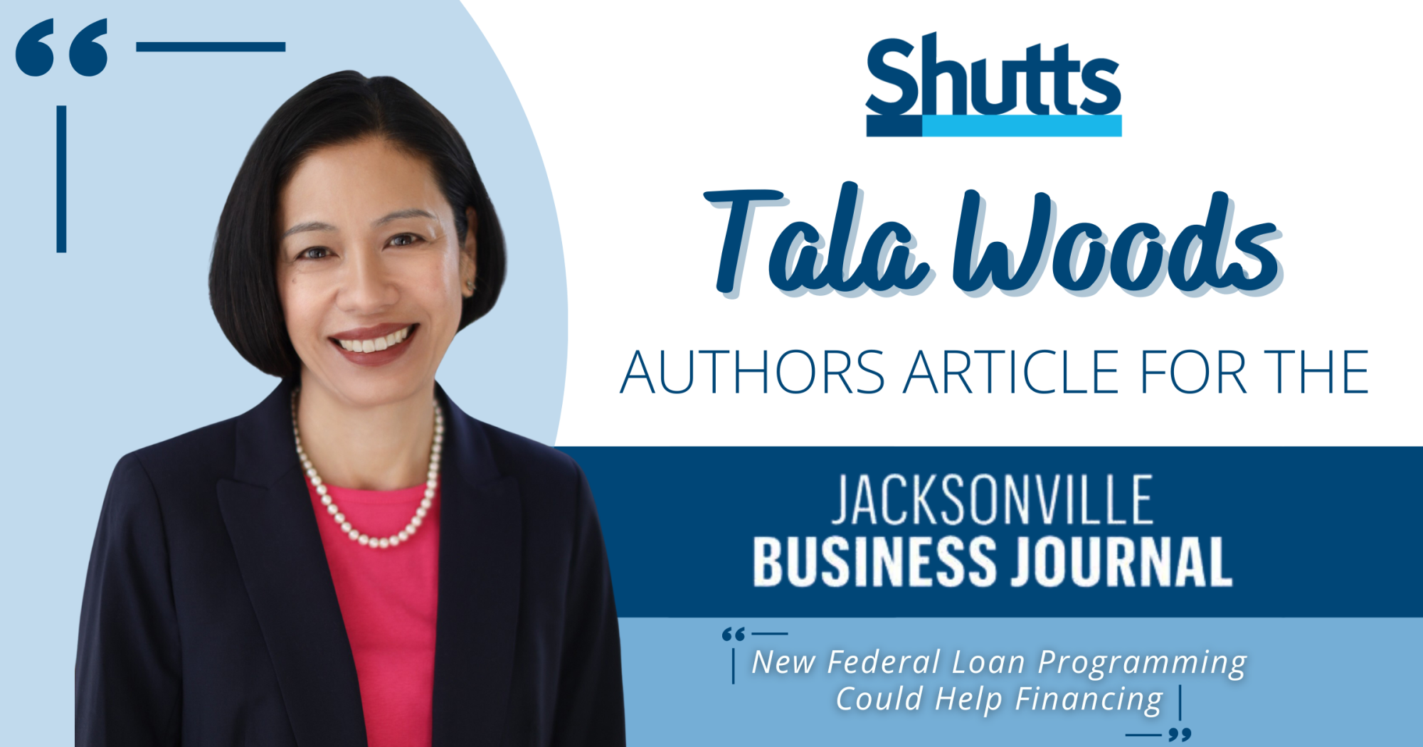 Tala Woods Authors Article for the Jacksonville Business Journal