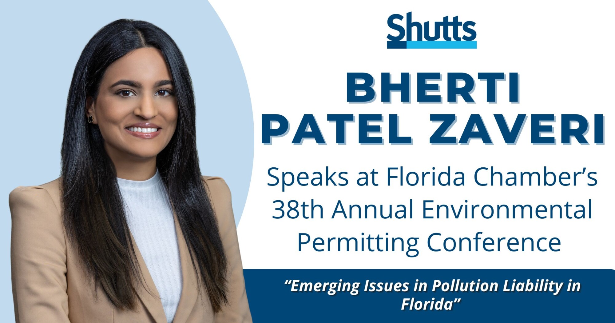 Bherti Patel Zaveri Speaks at Florida Chamber’s 38th Annual Environmental Permitting Conference