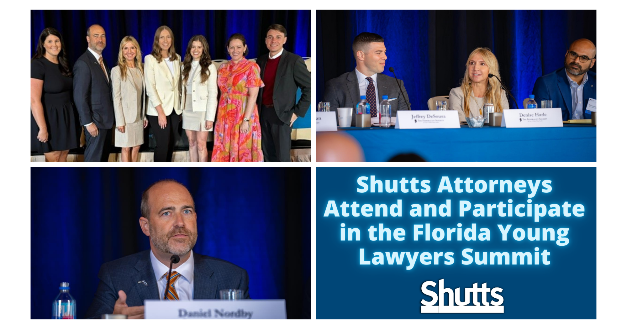 Shutts Attorneys Attend and Participate in the Florida Young Lawyers Summit