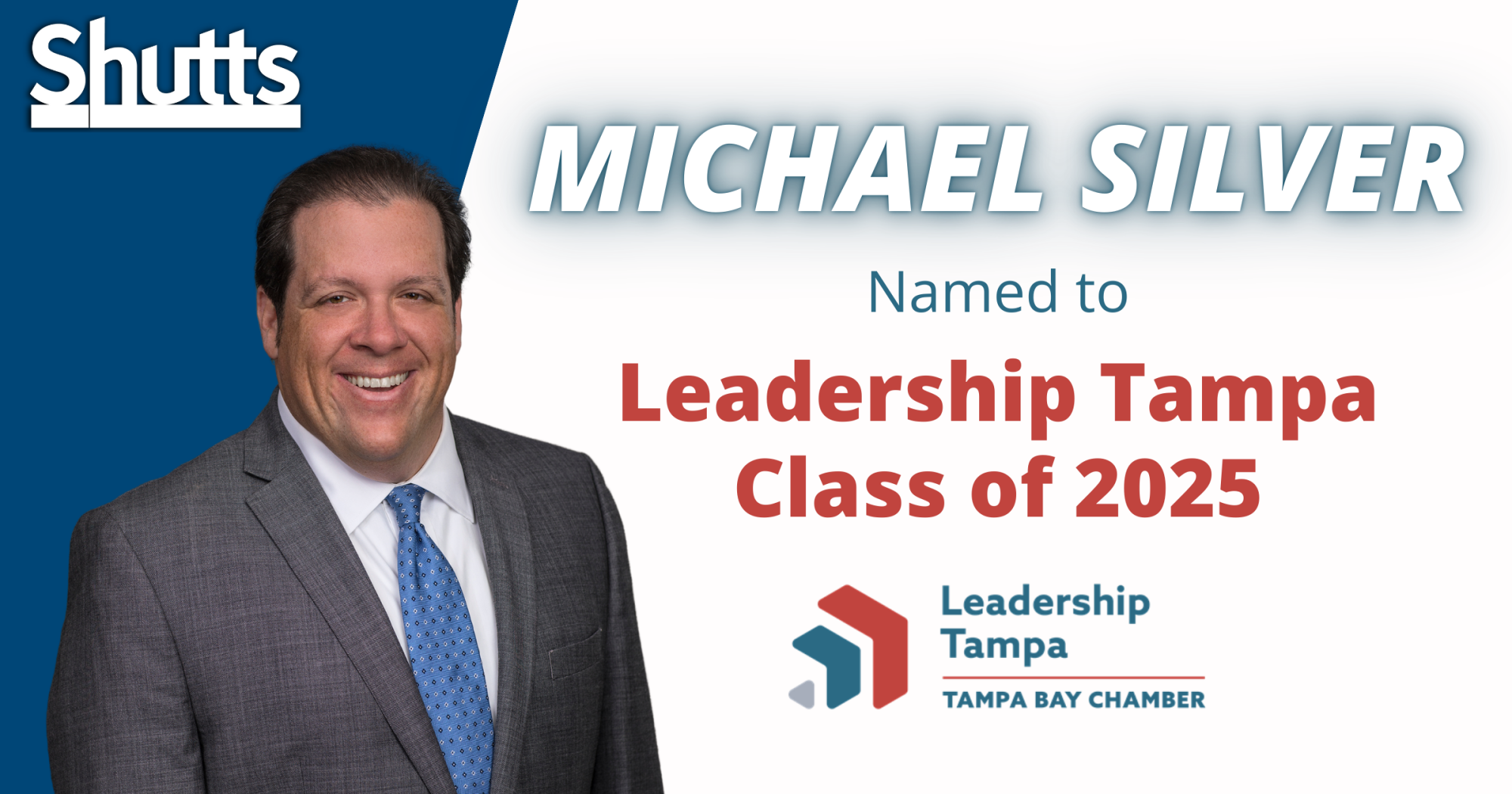 Michael Silver Named to Leadership Tampa Class of 2025