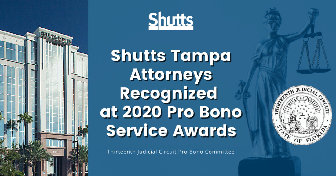 Tampa Office 2020 Pro Bono Service