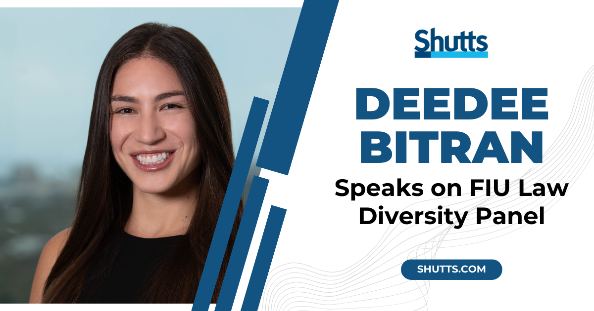 Deedee Bitran Speaks on FIU Law Diversity Panel