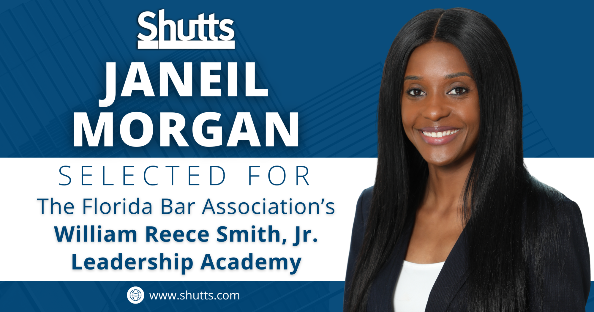 Janeil Morgan Selected for The Florida Bar Association&rsquo;s William Reece Smith, Jr. Leadership Academy