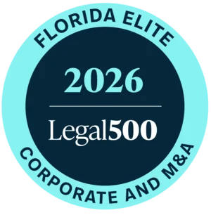 Legal 500 US Elite - Florida: International Corporate and M&A