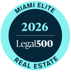 Legal 500 US Elite - Miami: Real Estate