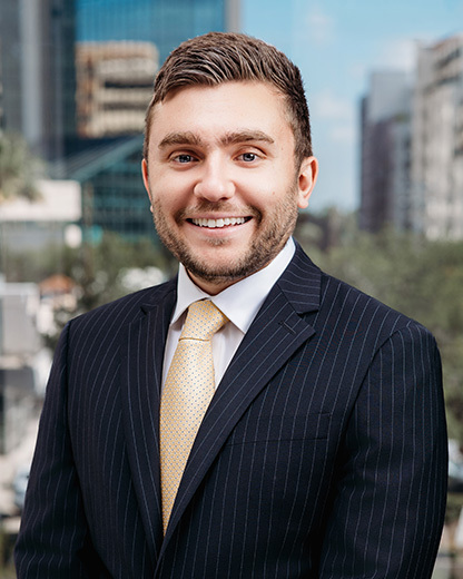 Aidan Gross, Shutts & Bowen LLP Photo
